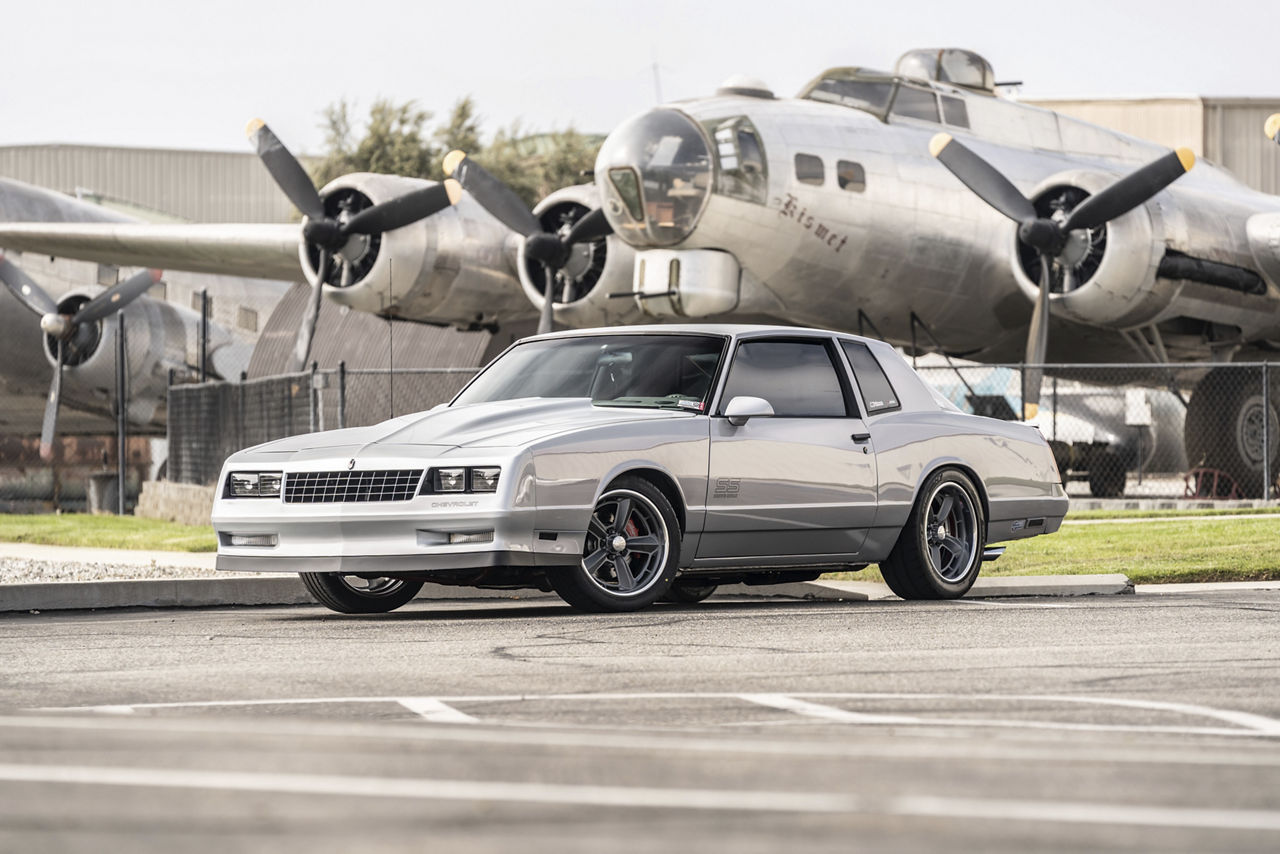 1987 Chevrolet Monte Carlo - American Racing TTF II - Gun Metal